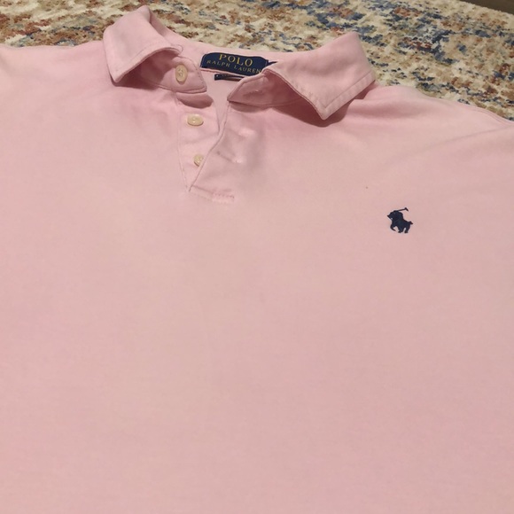 Pink Polo Classic Fit Collared Top - Picture 2 of 4